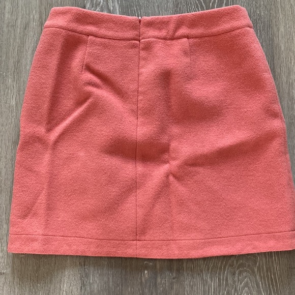The Loft Side Button Pink Skirt - Picture 2 of 2